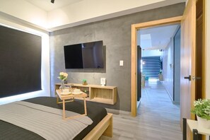 1 Schlafzimmer, Bügeleisen/Bügelbrett, kostenloses WLAN, Bettwäsche