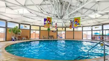Indoor pool, outdoor pool