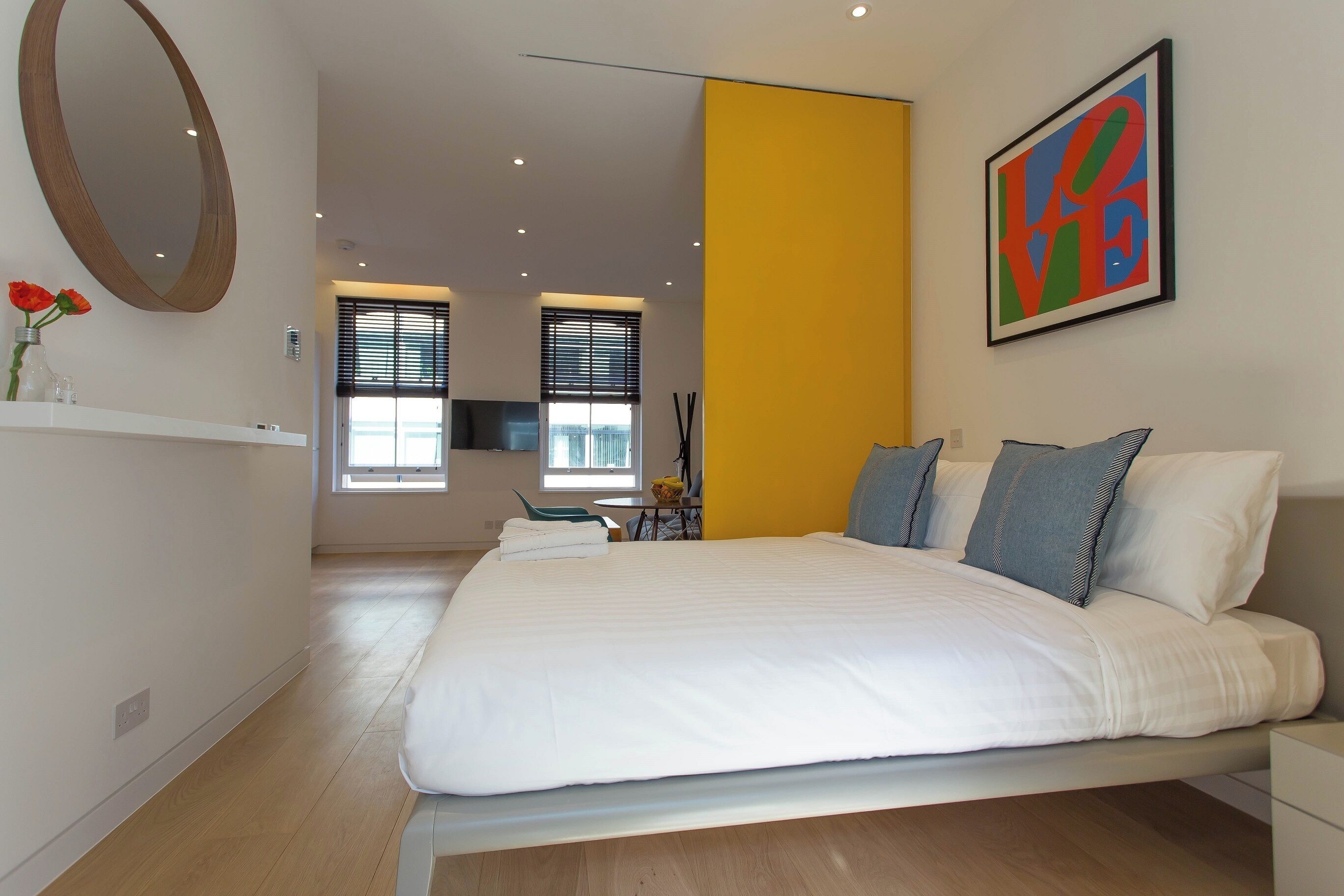 1st Floor Studio | Υποαλλεργικά κλινοσκεπάσματα, σ ίδερο/σιδερώστρα, δωρεάν Wi-Fi 