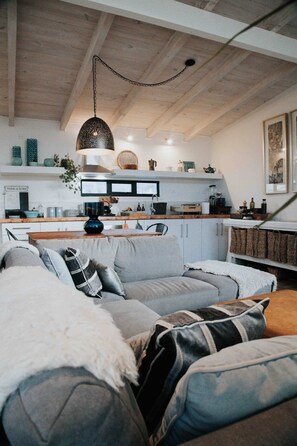 Living area - Hermoso Lodge Para dos Personas en Malalcahuello (Curacautin)