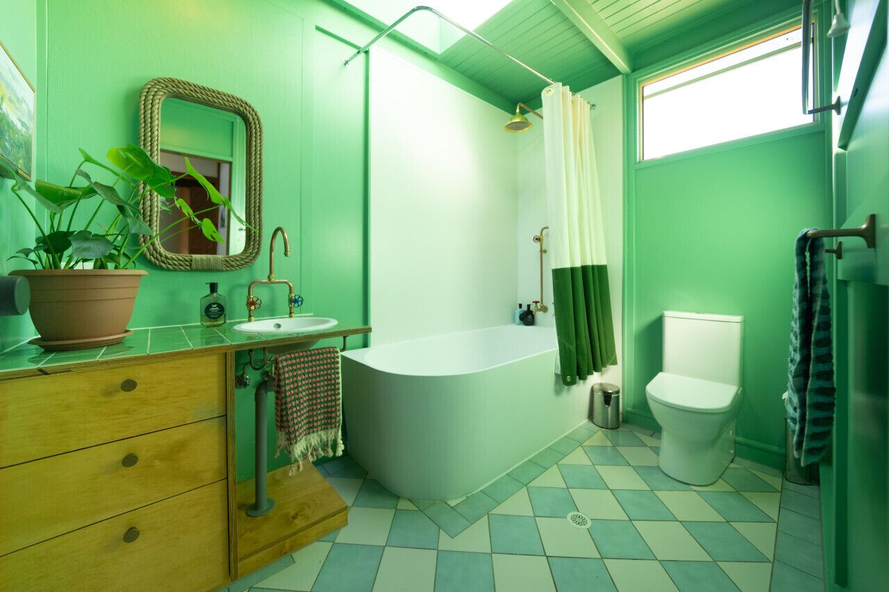 Our bathroom is inspired by the Shoalhaven coastline.