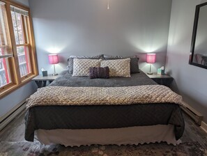 2 chambres, fer et planche à repasser, accès au Wi-Fi (inclus)