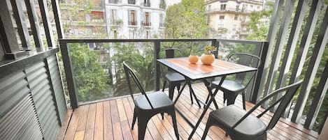 Vista del balcón