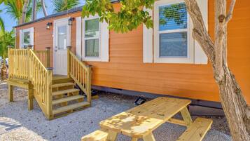 Fassade der Unterkunft