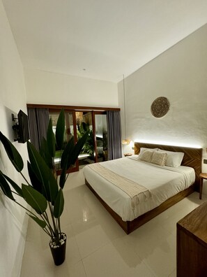 2 bedrooms, desk, free WiFi, bed sheets