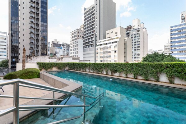 Setin Geneva 1006 | Pool | Outdoor pool - Condomínio Setin Downtown Genebra (São Paulo)