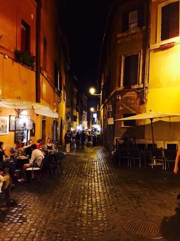 Front of property - Il Vicolo di trastevere (Rome)