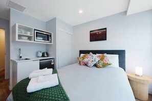 1 makuuhuone, työpöytä, silitysrauta/-lauta, ilmainen Wi-Fi