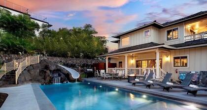Legendary Estate 50 Steps to Maui’s Best Beach! New! 5 Bedroom, Pool With Slide!