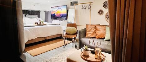 1 chambre, fer et planche Ă repasser, Wi-Fi, literie fournie