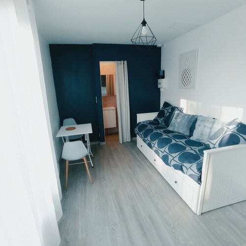 T'relax - Studio Lumineux et Calme Avec Jardin