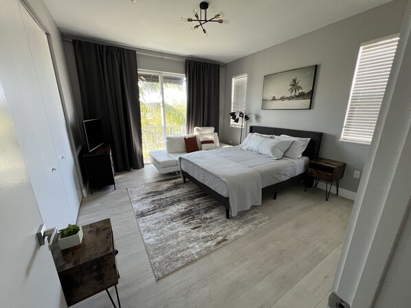 1 室のベッドルーム、アイロン / アイロン台、WiFi、ベッドシーツ