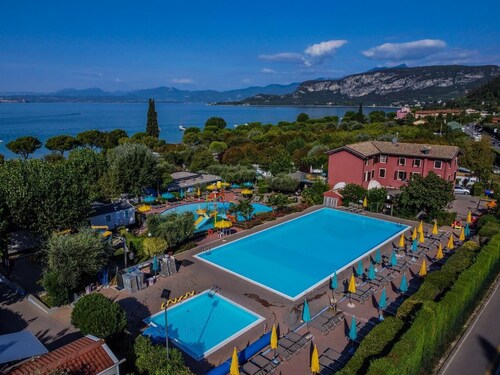 Camping Serenella Mobilehome Happy Premium für 7 Personen