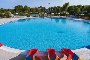 Pool - Feriendorf Vigna sul Mar Lodge Deluxe für 6 Personen (Lido di Pomposa)