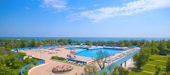 Camping Village Rosapineta Mobilehome Happy Plus für 7 Personen