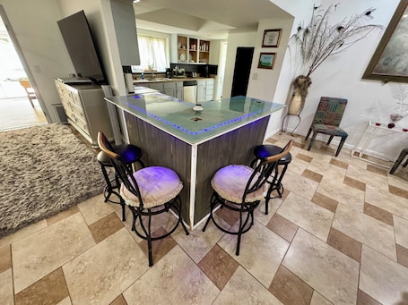 Interior. Beautiful oversized 2-bedroom house in Riverview near many points of interest.