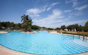 Pool - Ferienanlage La Masseria Mobilehome Happy Premium für 5 Personen (Gallipoli)