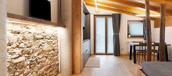 Apartamento 'Locanda Ca Bianca - Mini Suite' en Valle Mair con vistas a la montaña