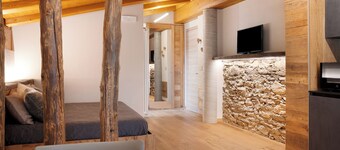 Ferienwohnung 'Locanda Ca Bianca - Mini Suite' in Valle Mair mit Bergblick