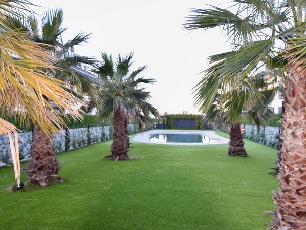 Overnattingsstedets uteområder