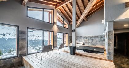 Appartement "Superbe Duplex- Résidence Alpine" mit privater Terrasse, Balkon und WLAN