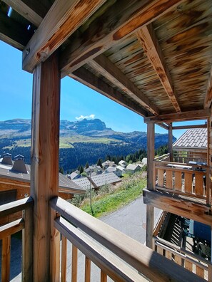Property grounds - Apartment "Superb Duplex - Résidence Alpine" with Private Terrace, Balcony and Wi-Fi (Arâches-la-Frasse)