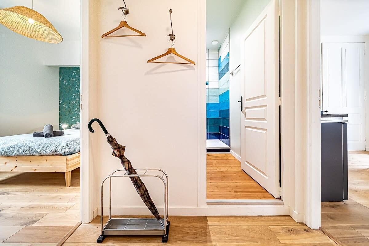 1 間睡房、可攜式嬰兒床、Wi-Fi、床單