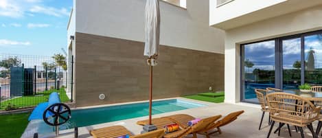Piscine chauffée