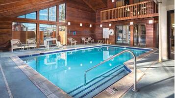 Indoor pool, outdoor pool