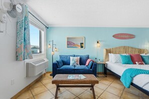 1 bedroom, desk, iron/ironing board, free WiFi - The Sea & Breeze: 1 Bed Condo w/Pool Steps to Beach (Tybee Island)