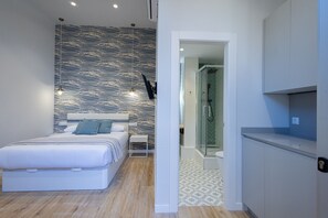 1 chambre, fer et planche à repasser, Wi-Fi gratuit, draps fournis