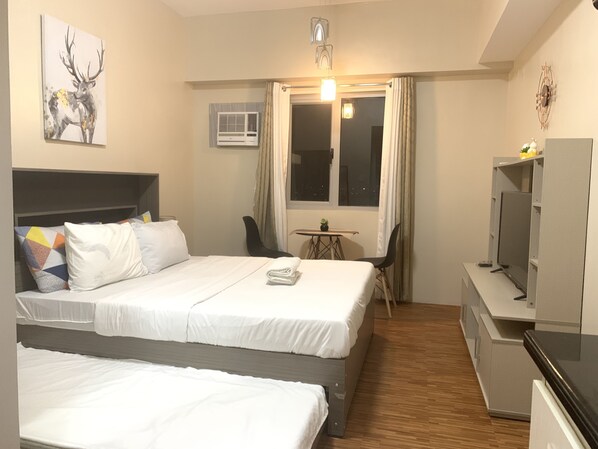 1 bedroom, WiFi, bed sheets