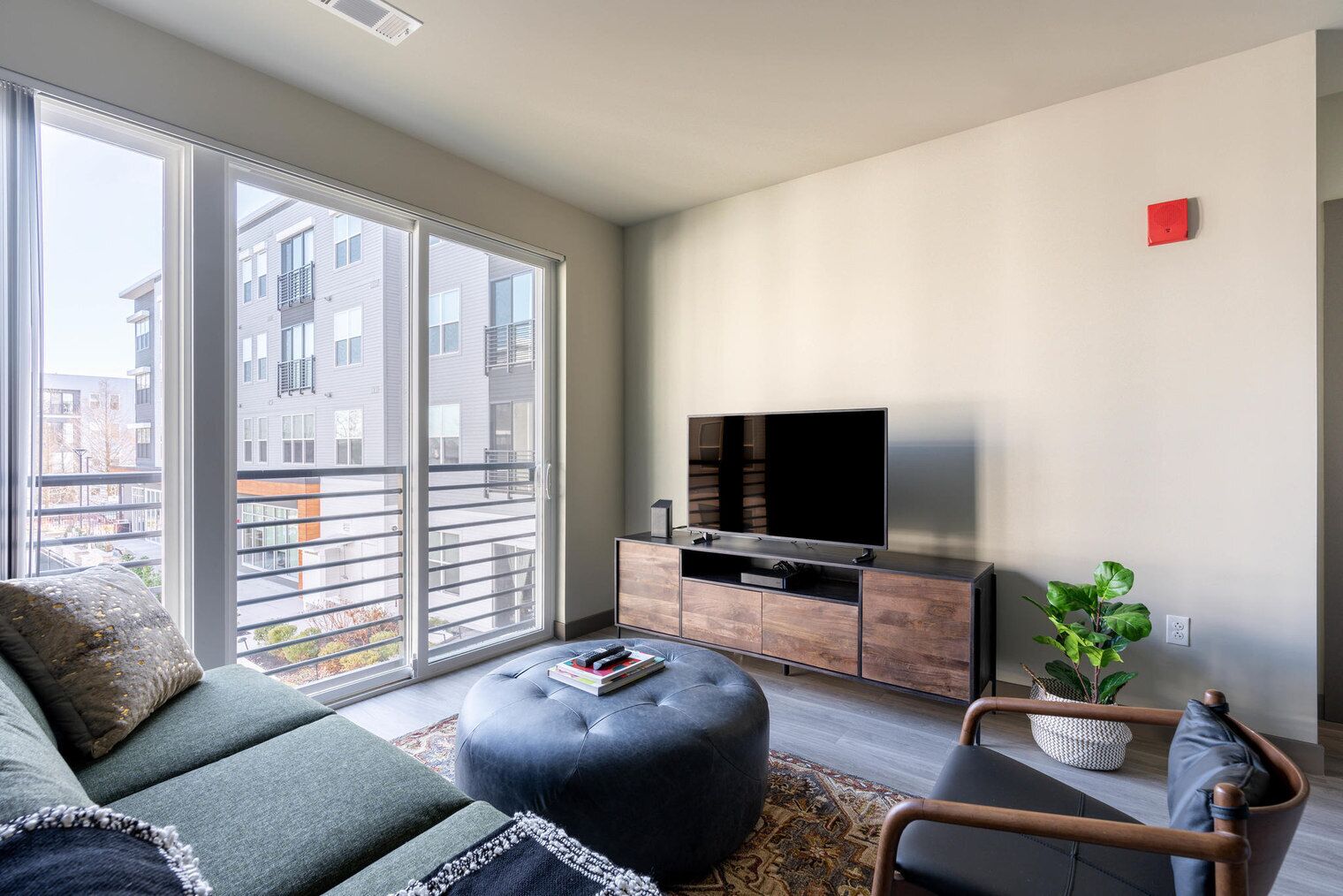 Upscale Burlington 2BR w/ Gym & W/D, nr Dining & Shops, by Blueground