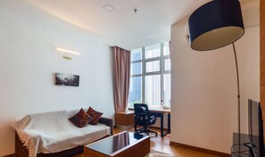 Télévision à écran plat de 40 pouces avec chaînes par câble, Netflix