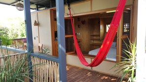 Terrace/patio - Modern Sustainable Surf Shack - La Saladita (Los Llanos de Temalhuacán)