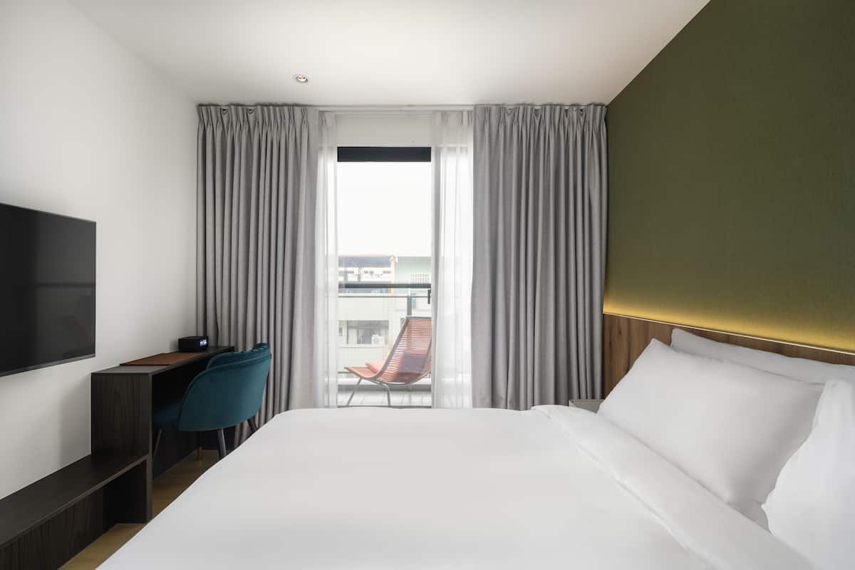 基本客房, 1 張加大雙人床 | 隔音、免費 Wi-Fi