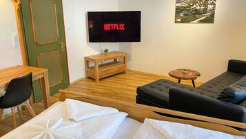 Family Condo, 2 Bedrooms, Patio, Garden Area | Television