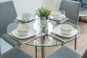 Apartment, 2 Bedrooms | Dining - Skyvillion-apartments Near River Thames Excel & O2 Woolwich (London)