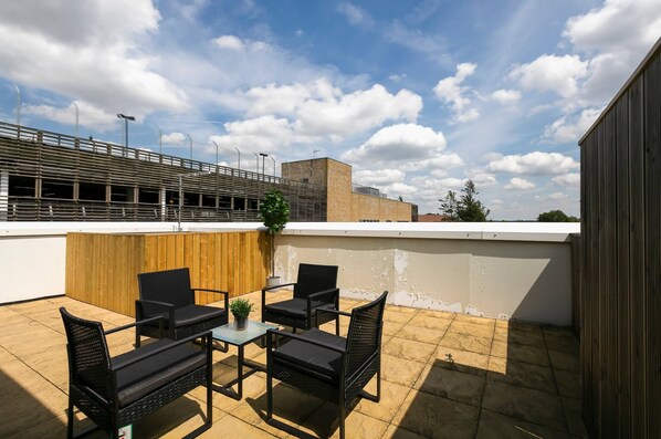 Apartment, 4 Bedrooms | Balcony