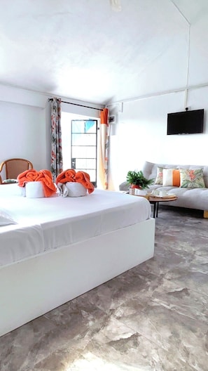 Chambre Confort | Literie de qualité supérieure, couette en duvet d'oie