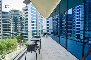 Balcony view - Premium 3BR Partial Sea View OCEANA (Dubai)
