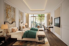 Beachfront Villa | Hypo-allergenic bedding, minibar, in-room safe, desk - Wyndham Garden Sonasea Van Don (Van Don)