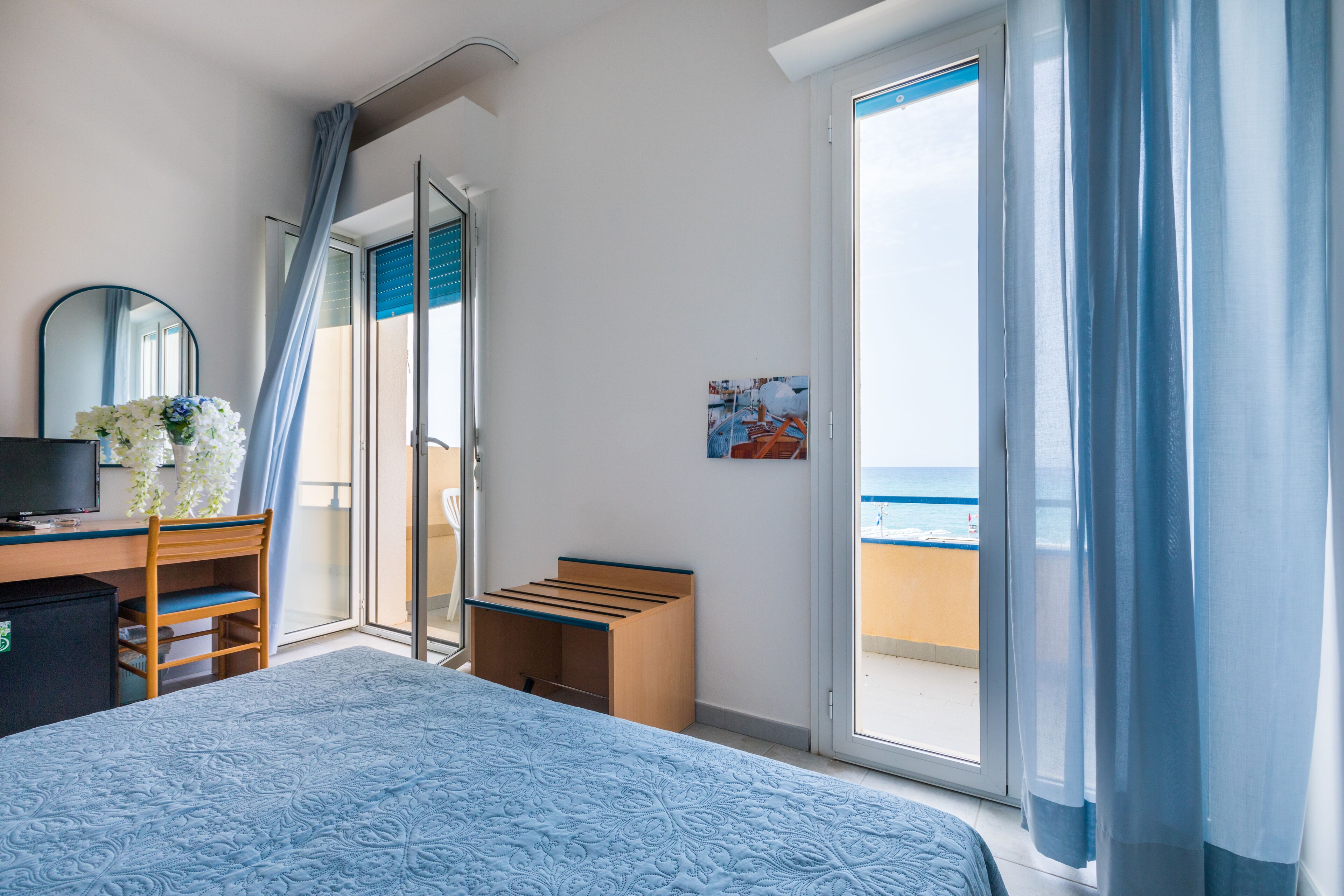 Chambre Double Panoramique, vue mer