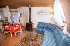 Apartment, 2 Schlafzimmer, Gartenblick | Innenbereich
