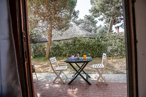 Appartement, 2 chambres, patio, vue sur le jardin | Jardin