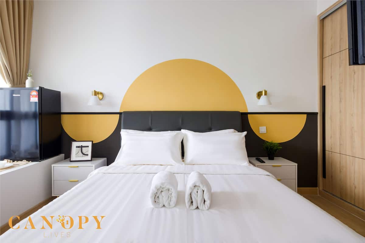 Studio Deluxe | Bàn, bàn ủi/dụng cụ ủi quần áo, truy cập Internet không dây miễn phí 