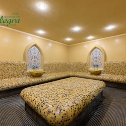 Sauna, steam room, Turkish bath/hammam, body treatments, hydrotherapy
