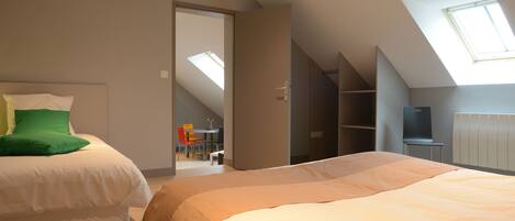 1 chambre, Wi-Fi, literie fournie