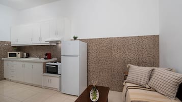 Classic House | Private kitchen | Fridge, microwave, electric kettle, toaster
