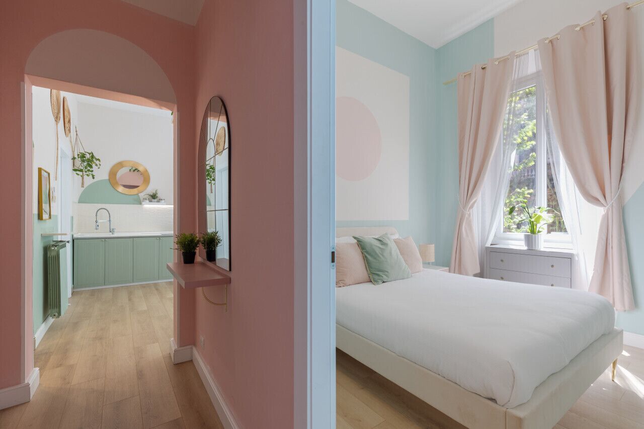 2 bedrooms, desk, iron/ironing board, free WiFi